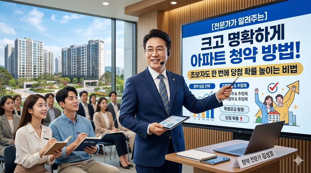 아파트 청약 방법 ! 초보자도 한 번에 당첨 확률 높이는 비법